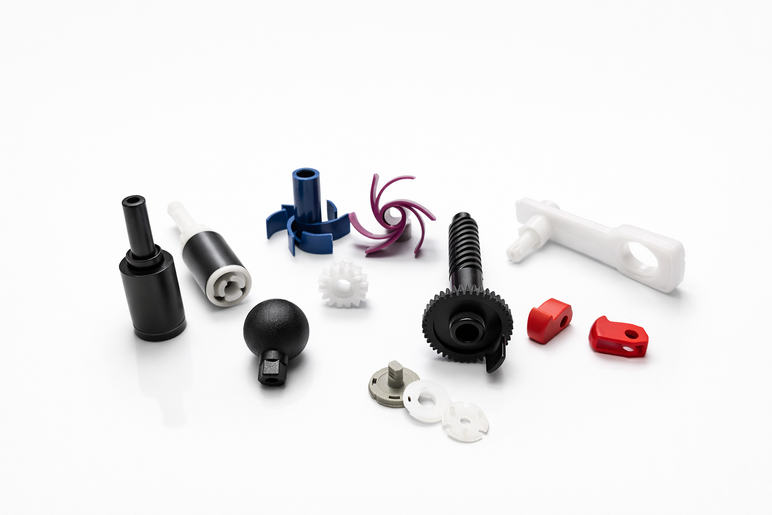 Technical Component made with injection Molds